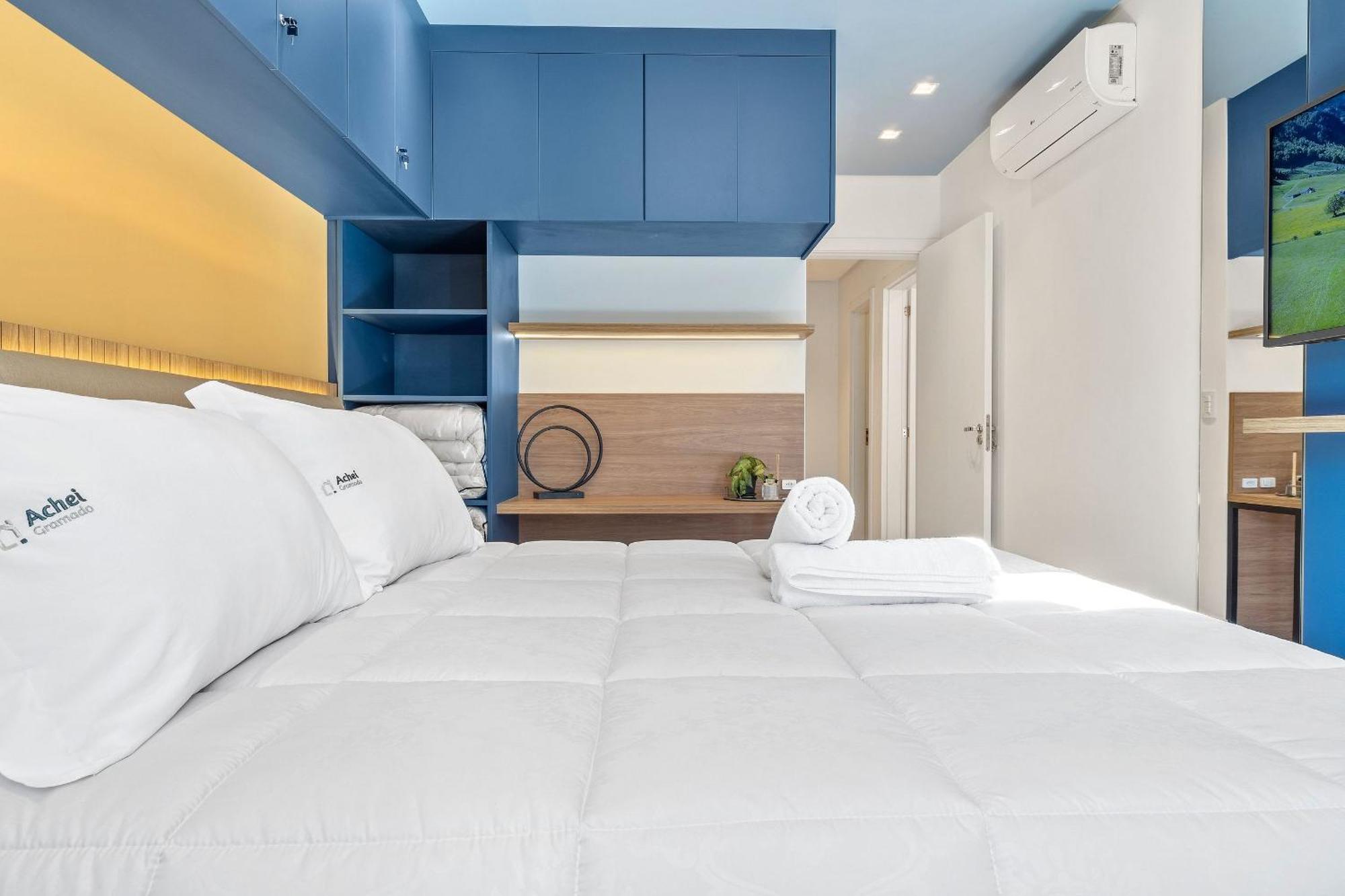 Apartamento Bellagio 2 Suites E Piscina By Achei 卡内拉 外观 照片