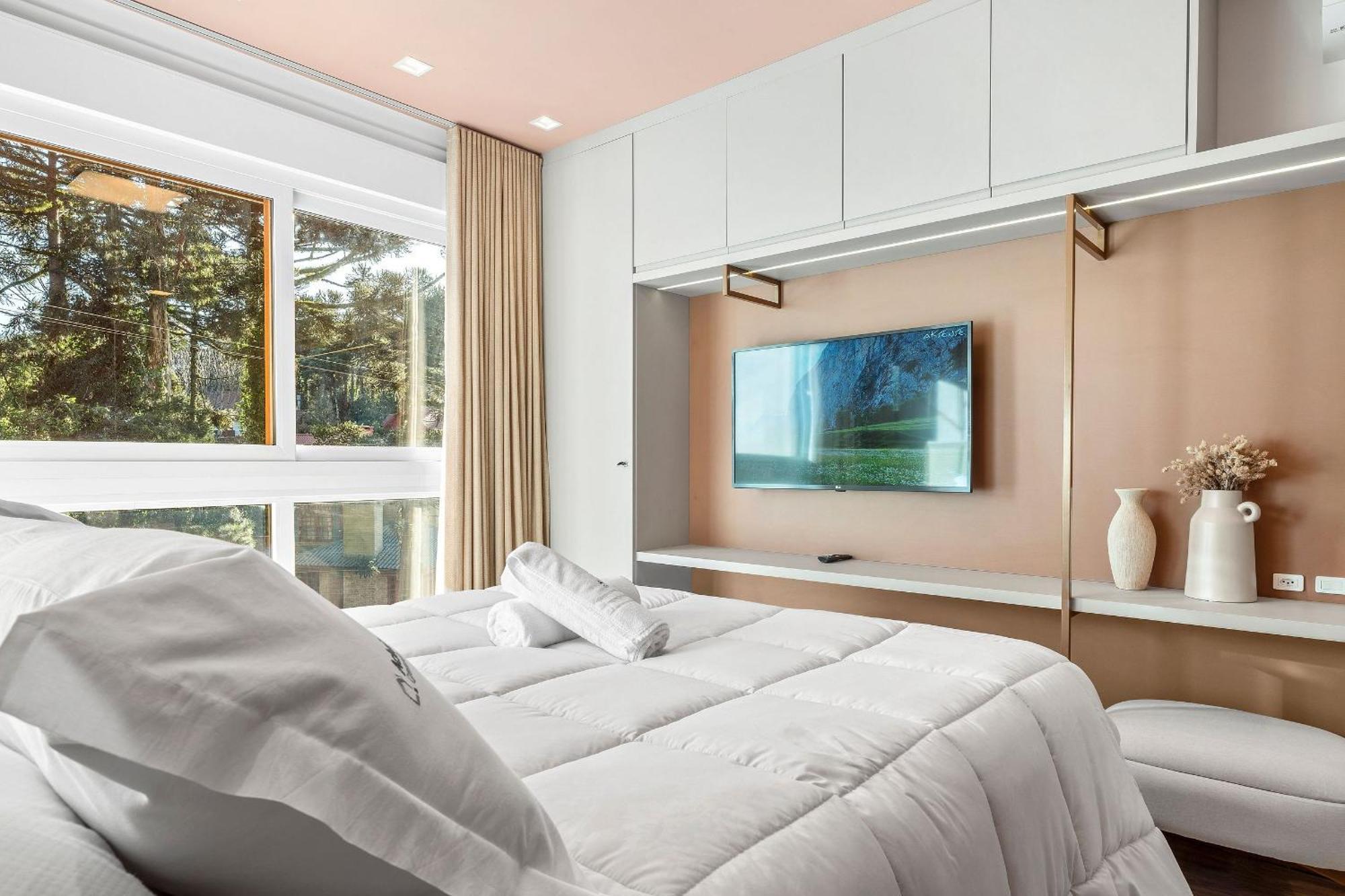 Apartamento Bellagio 2 Suites E Piscina By Achei 卡内拉 外观 照片