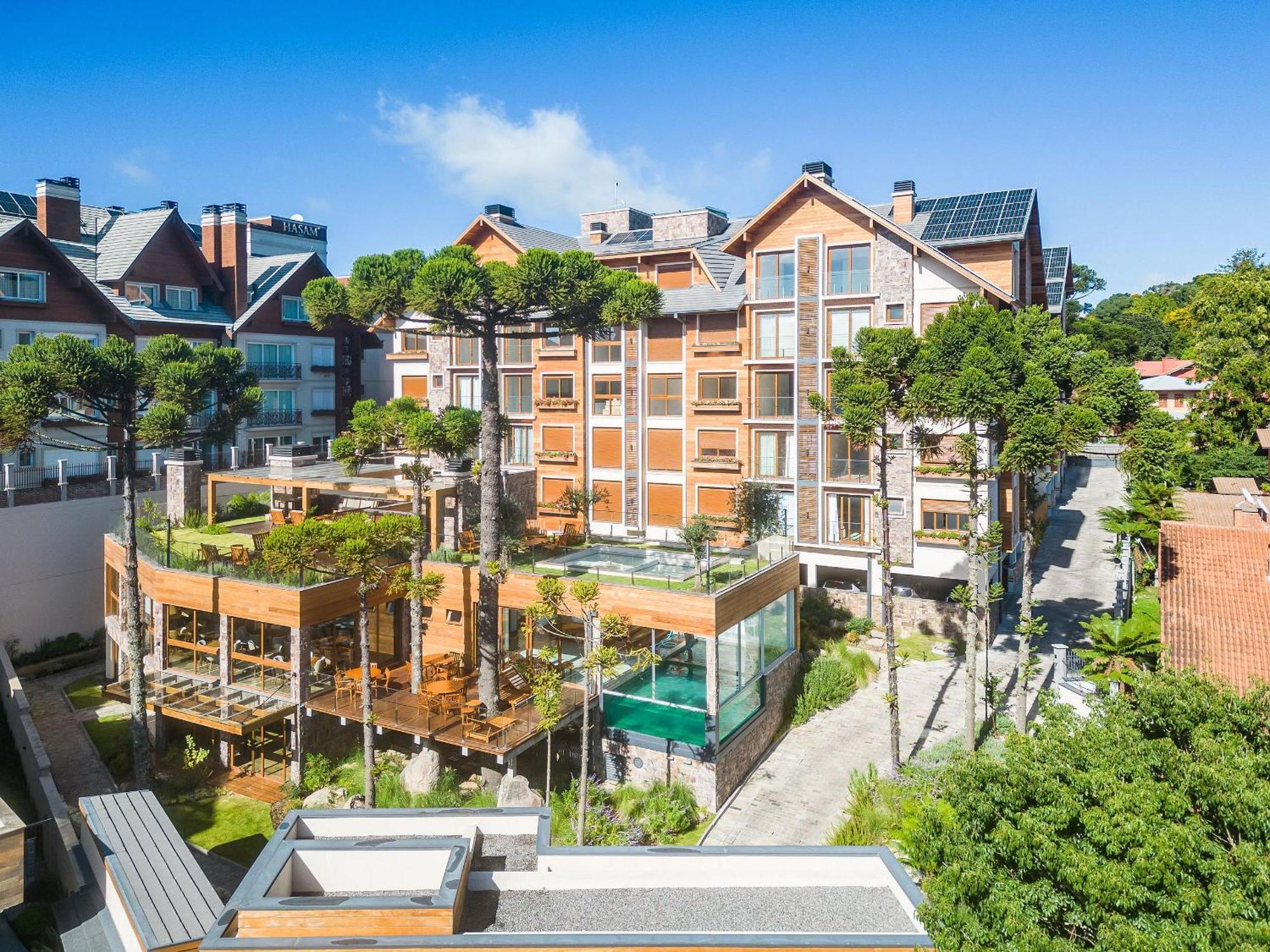 Apartamento Bellagio 2 Suites E Piscina By Achei 卡内拉 外观 照片