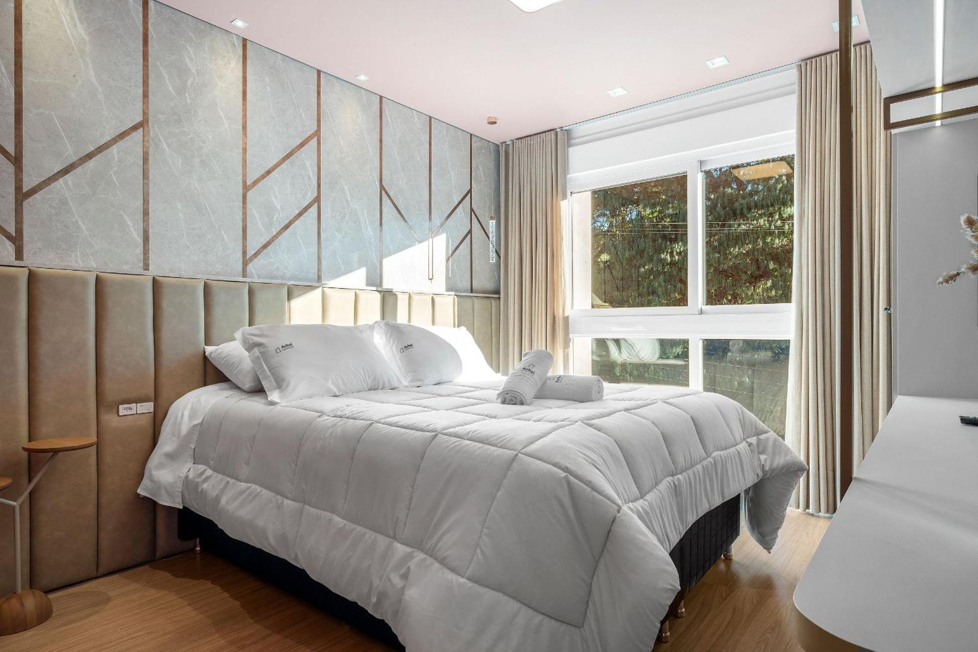 Apartamento Bellagio 2 Suites E Piscina By Achei 卡内拉 外观 照片