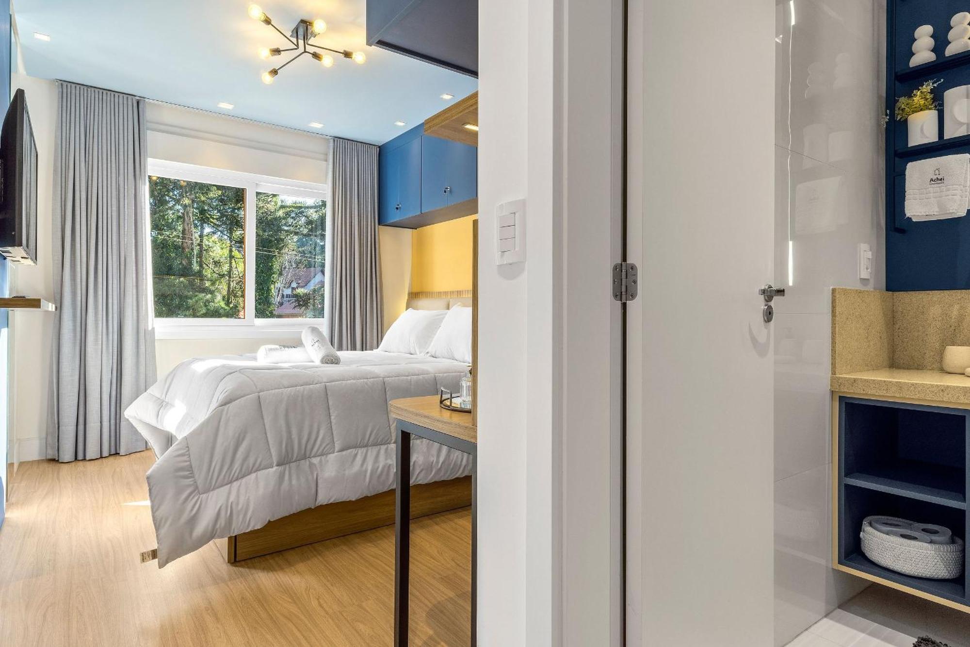 Apartamento Bellagio 2 Suites E Piscina By Achei 卡内拉 外观 照片